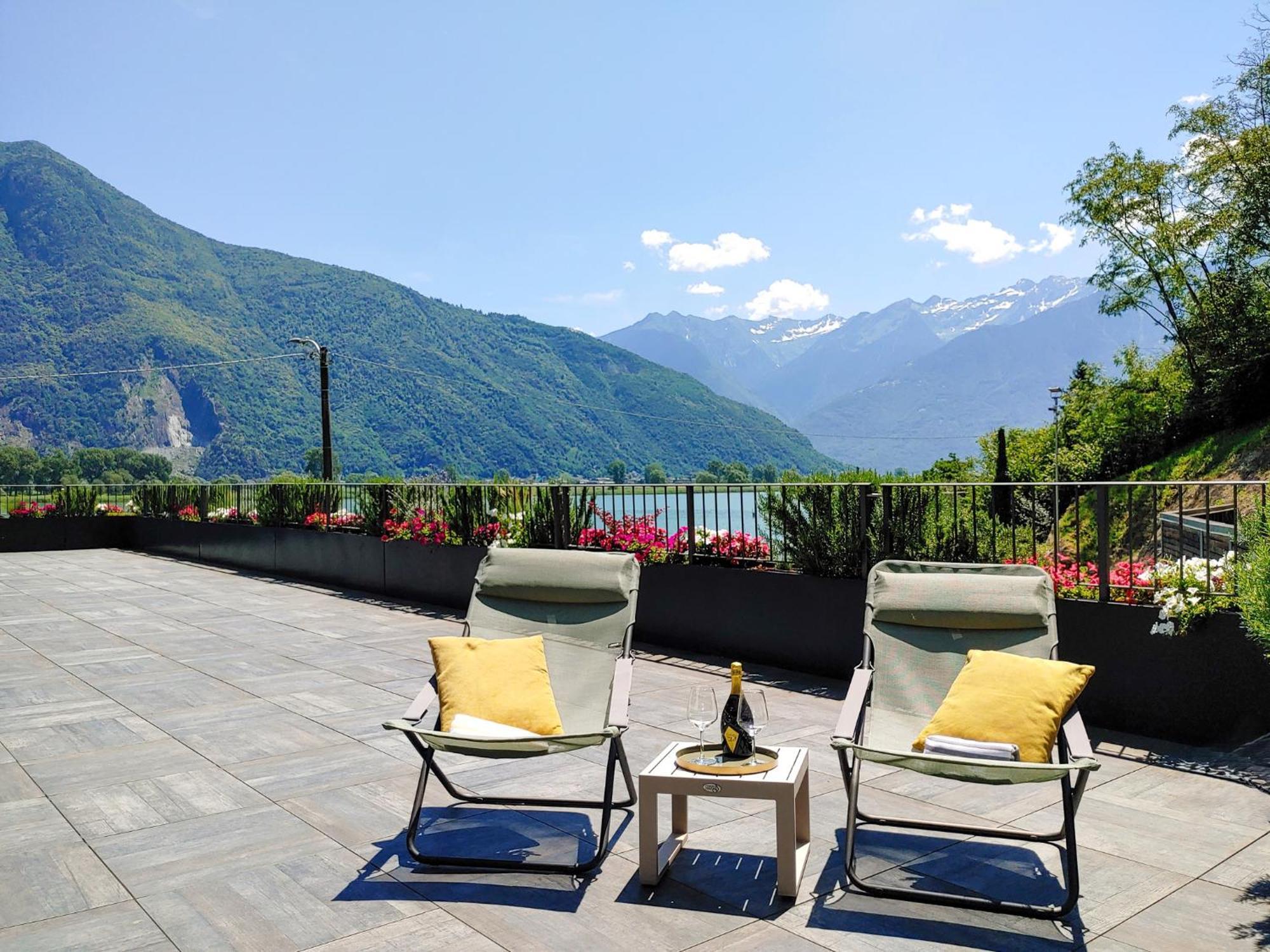 Dascio Vita See Ferienwohnung Mit Dachterrasse Экстерьер фото