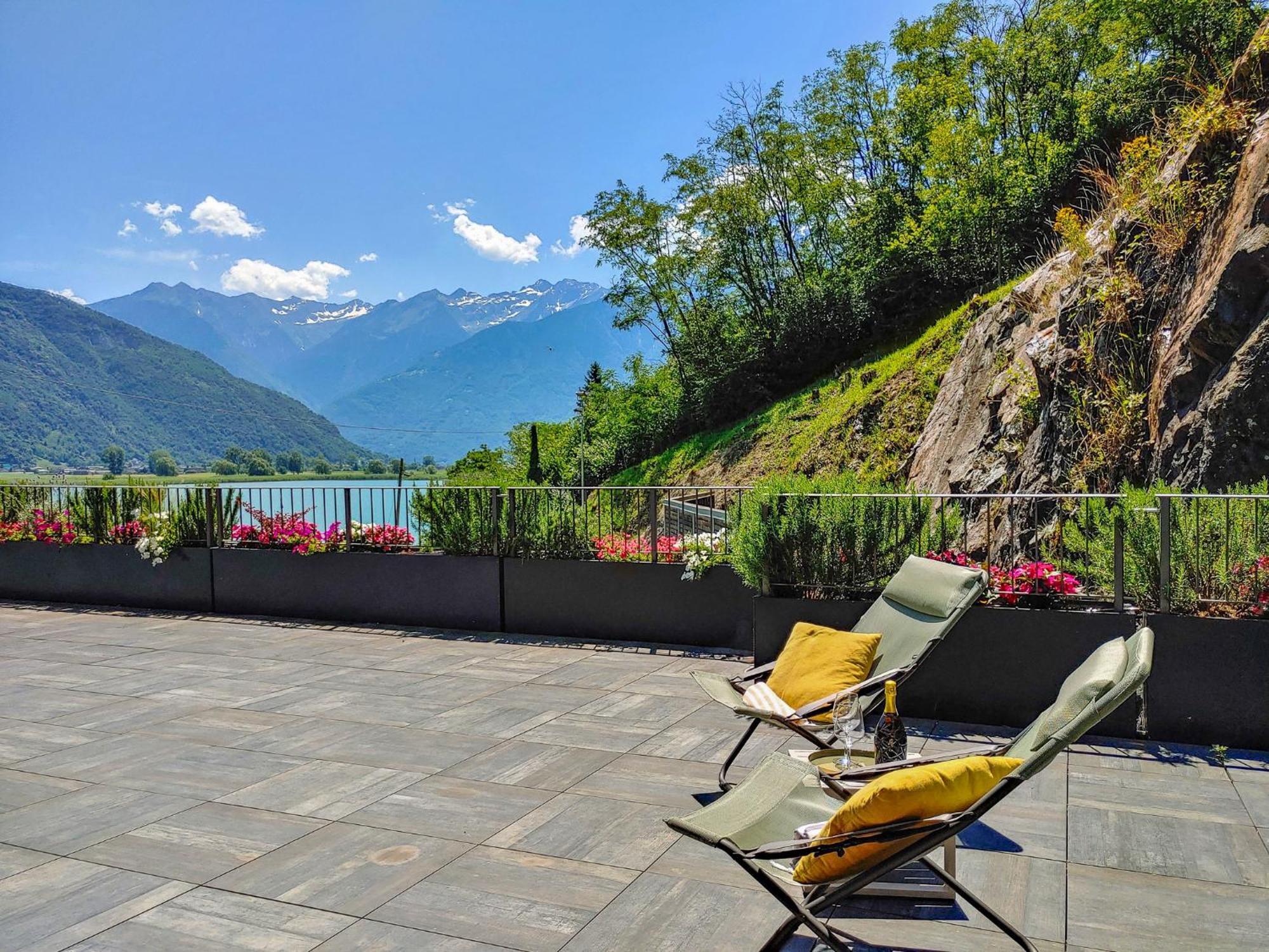 Dascio Vita See Ferienwohnung Mit Dachterrasse Экстерьер фото