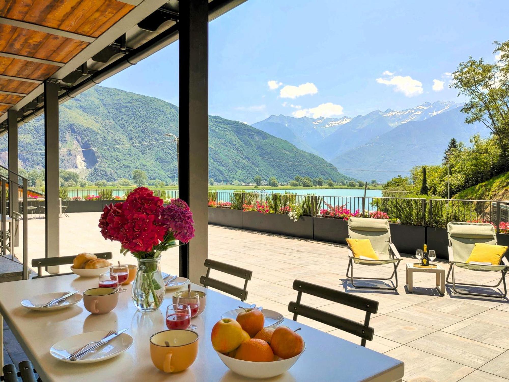 Dascio Vita See Ferienwohnung Mit Dachterrasse Экстерьер фото