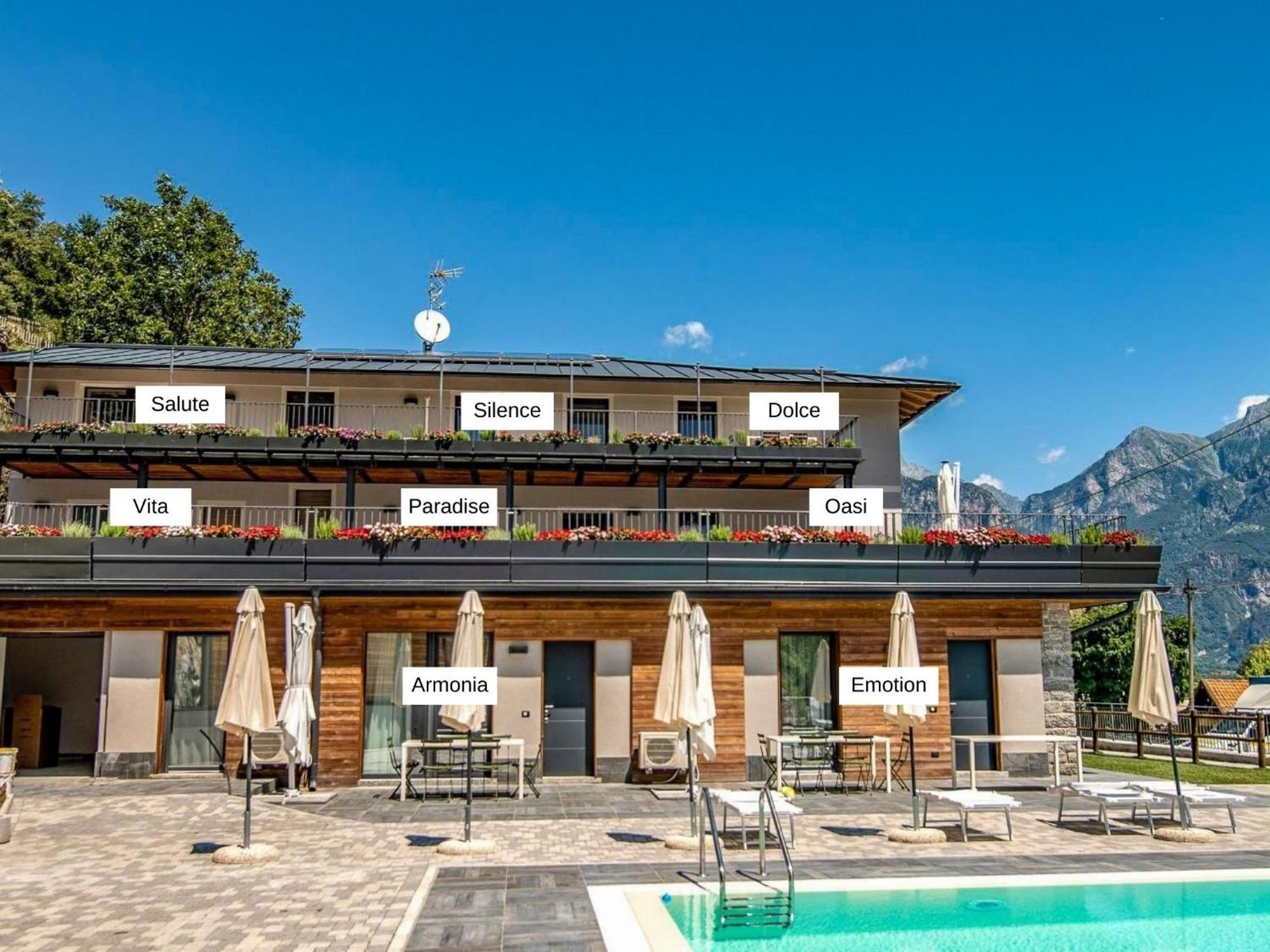 Dascio Vita See Ferienwohnung Mit Dachterrasse Экстерьер фото